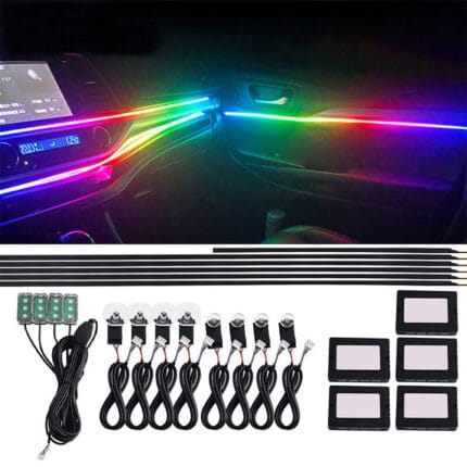 Lumini ambientale auto Symphony RGB 18 in 1