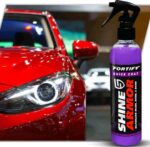 Pachet ceara lichida Shine Armor Ceramic Wax, 236 ml si Laveta din microfibra - imagine 2