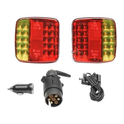 Set complet de lămpi LED auto wireless – lampă, telecomandă, cablu